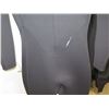 Image 7 : Womens Front Zip Dive Fullsuit Wetsuit 5/4mm, Black/Blue, Size 8