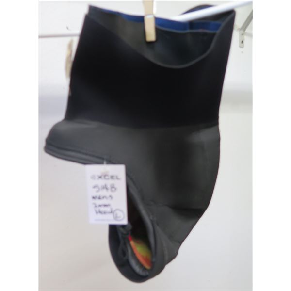 Mens Drylock Hood 2mm, Black, Size L