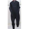Image 1 : Mens Military Diver Fullsuit Wetsuit 7/6mm, Black, Size 3XL