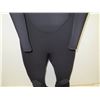 Image 3 : Mens Military Diver Fullsuit Wetsuit 7/6mm, Black, Size 2XL