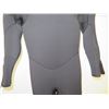 Image 3 : Mens Military Hooded Chest Zip Wetsuit 7/6mm, Black, Size L