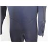 Image 3 : Mens Military Hooded Chest Zip Wetsuit 7/6mm, Black, Size L