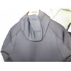 Image 7 : Mens Military Hooded Chest Zip Wetsuit 7/6mm, Black, Size L
