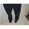 Image 3 : Mens Military Hooded Chest Zip Wetsuit 7/6mm, Black, Size L