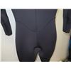 Image 7 : Mens Military Hooded Chest Zip Wetsuit 7/6mm, Black, Size L