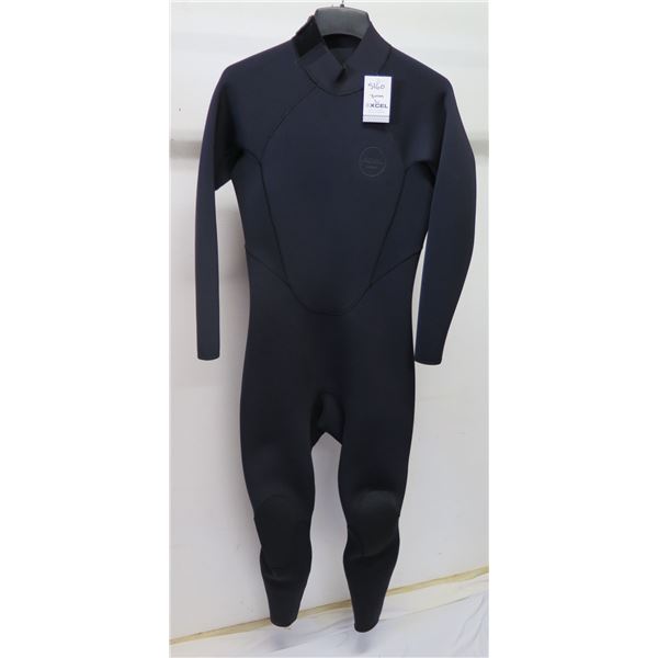 Mens Thermolite Fullsuit Wetsuit 3mm, Black, Size L