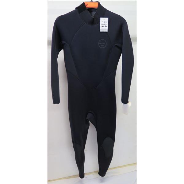 Mens Thermolite Fullsuit Wetsuit 3mm, Black, Size L
