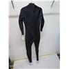 Image 5 : Mens Thermolite Fullsuit Wetsuit 3mm, Black, Size L