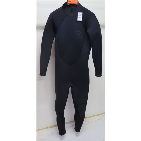 Mens Thermolite Fullsuit Wetsuit 7/6/5mm, Black, Size L