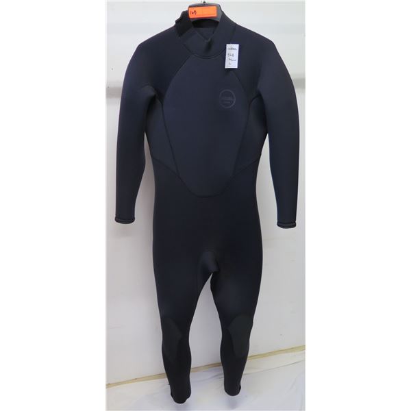 Mens Thermolite Fullsuit Wetsuit 7/6/5mm, Black, Size L