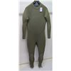 Image 1 : Mens Military Dive Fullsuit Wetsuit 7/6mm, Crocodile Taupe, Size L