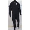 Image 1 : Mens Military Diver Fullsuit Wetsuit 5/4mm, Black, Size L
