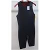 Image 1 : Mens Short John Wetsuit 3mm, Black, Size L