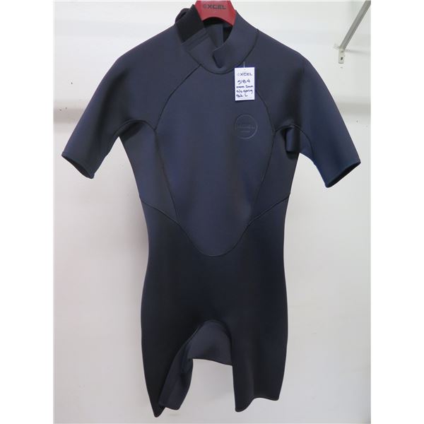 Mens Thermolite Springsuit Wetsuit 2mm, Black, Size L