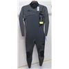 Image 1 : Mens Fullsuit Wetsuit 4/3mm, Jet Black, Size L