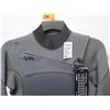 Image 2 : Mens Fullsuit Wetsuit 4/3mm, Jet Black, Size L