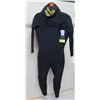 Image 1 : Mens Hooded Fullsuit Wetsuit 5.5/4.5mm, Black, Size L