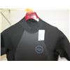 Image 2 : Mens Short Sleeve Fullsuit Wetsuit 2mm, Black, Size L