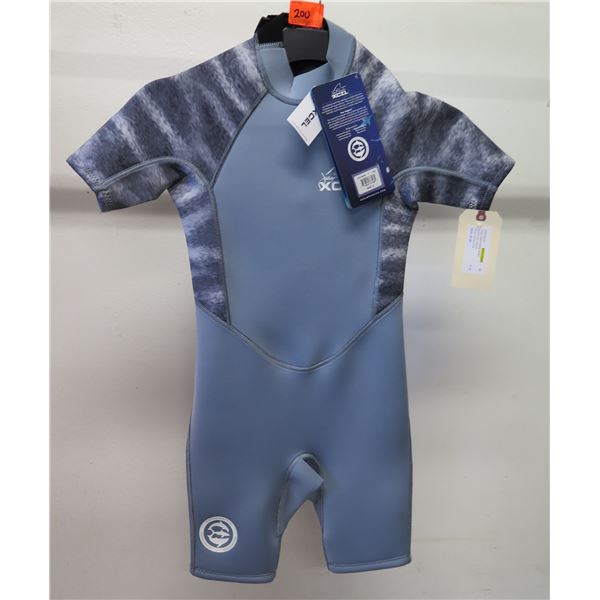 Youth Springsuit Wetsuit 2mm, Tiger Shark, Size 12