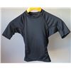 Image 2 : Qty 4 Youth Performance Fit Short Sleeve UV Tops, Black, Size 14