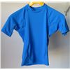 Image 2 : Qty 4 Youth Performance Fit Short Sleeve UV Tops, Royal Blue, Size 6