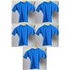 Image 1 : Qty 5 Youth Performance Fit Short Sleeve UV Tops, Royal Blue, Size 8