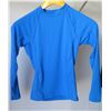 Image 2 : Qty 6 Youth Performance Fit Long Sleeve UV Tops, Royal Blue, Size 12