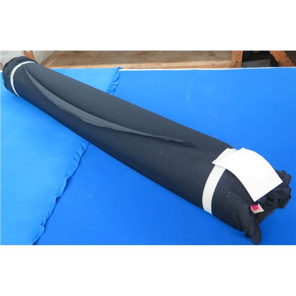 Qty 1 Roll Neoprene 4mm - Black/Black, ULTRASPAN/NYLON, 6 Sheets