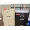 Image 2 : Qty 2 Metal 2-Drawer & 1 4-Drawer Filing Cabinets