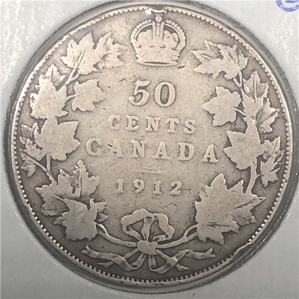 1912 King George V 50 Cents