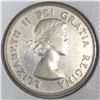 Image 2 : 1953 Queen Elizabeth 50 Cents LDNSF VF++