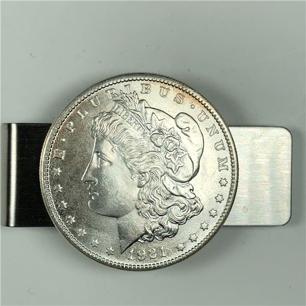 1921 Morgan Dollar Money Clip