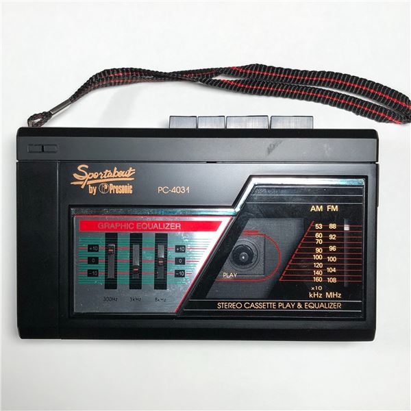 Vintage Walkman Open Box