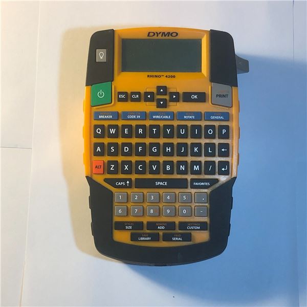Dymo Rino 4200 Lable Maker Mint