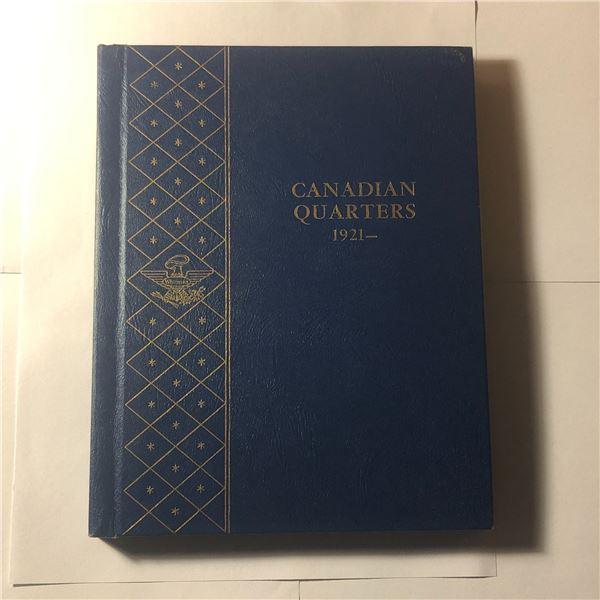 Vintage Whitman Canadian Quarters 1921- Very nice shape!