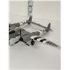 Image 2 : P-38 Lightening Die Cast Plane 1:60 Scale