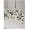 Image 1 : Lot Of 4 Large Combat Aircraft Of Wwii, Each Book Covers Different Years