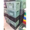 Image 2 : Lot Of 5 Very Clean Rectangle Milk Crates