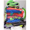 Image 2 : Milk Crate Chock Full of Good, Clean Reusuable Shopping Bags - Some Still Have Tags Attaches