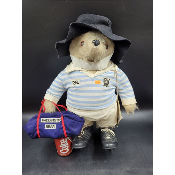 Vintage Rugby Paddington Bear by Gabrielle Designs