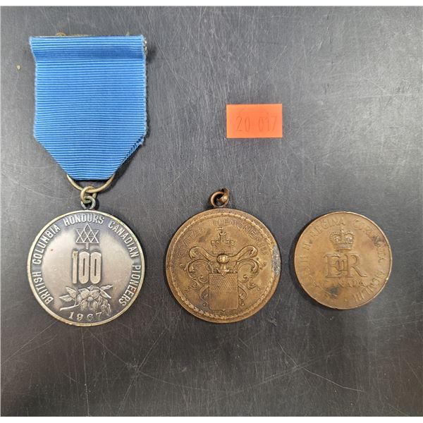 Vintage Canadian Medallions