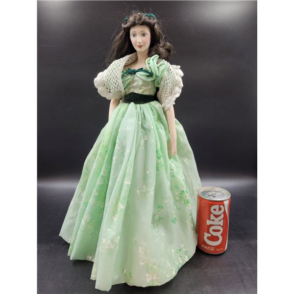 Franklin Heirloom Scarlett O'Hara Porcelain Doll