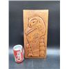 Image 1 : Vintage Signed Native Thunderbird with Serpent Mask on Wing Carving