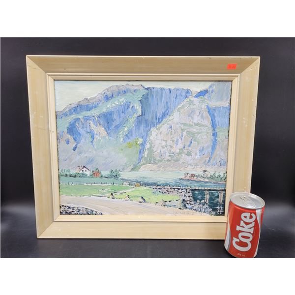 Signed and Framed Original Oil Painting