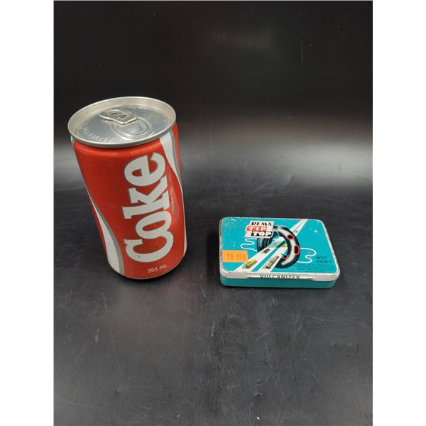 Vintage Rema Tip Top Vulcanizing Patches Tin