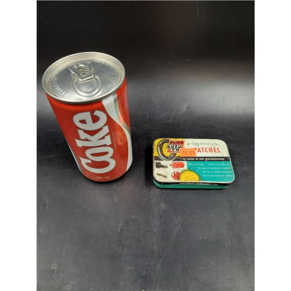 Vintage Rema Tip Top Vulcanizing Patches Tin