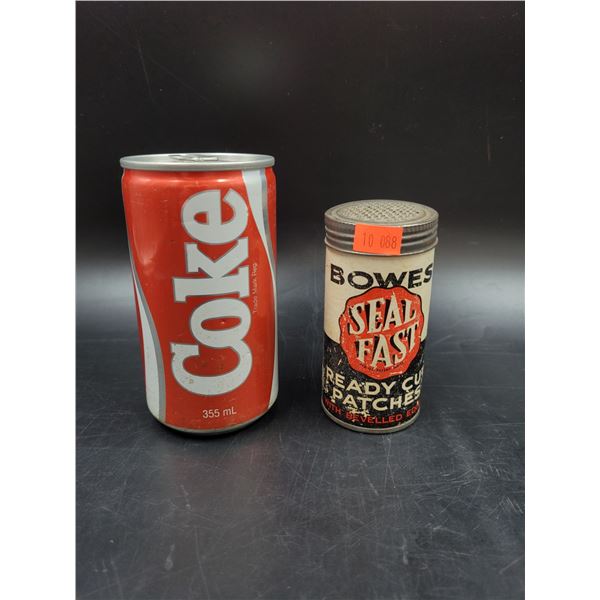 Vintage Bowes Seal Fast Patches Tin
