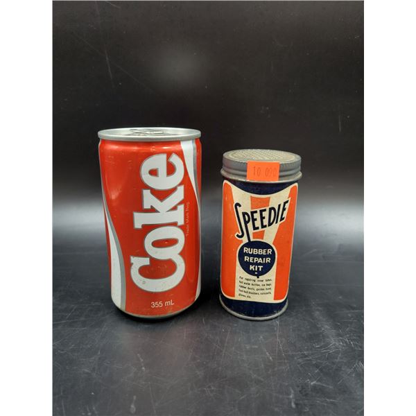 Vintage Speedie Rubber Repair Kit Tin