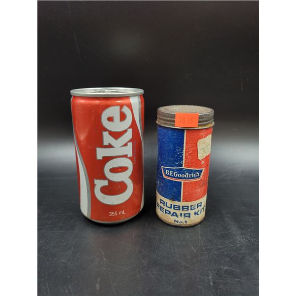 Vintage BF Goodrich Rubber Repair Kit Tin
