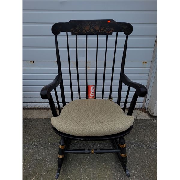 Original Stencil Early Boston Rocker